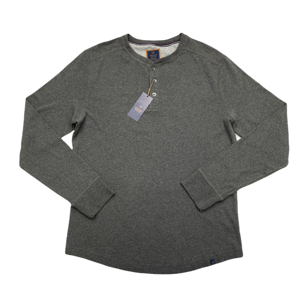 Denver Hayes Slub Henley Shirt Medium